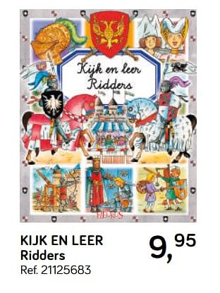 Aanbiedingen Kijk en leer ridders - Huismerk - Supra Bazar - Geldig van 16/10/2018 tot 11/12/2018 bij Supra Bazar