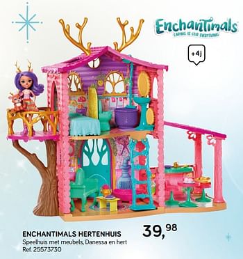 Aanbiedingen Enchantimals hertenhuis - Enchantimals  - Geldig van 16/10/2018 tot 11/12/2018 bij Supra Bazar