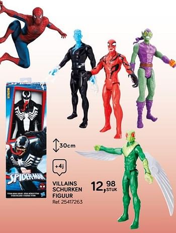 Aanbiedingen Villains schurken figuur - Marvel - Geldig van 16/10/2018 tot 11/12/2018 bij Supra Bazar