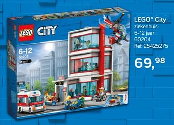 Aanbiedingen Lego city ziekenhuis - Lego - Geldig van 16/10/2018 tot 11/12/2018 bij Supra Bazar