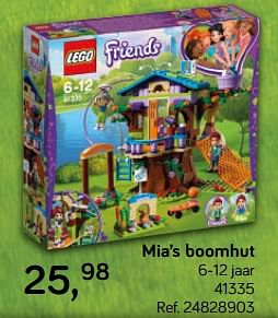 Aanbiedingen Mia`s boomhut - Lego - Geldig van 16/10/2018 tot 11/12/2018 bij Supra Bazar
