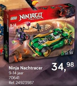 Aanbiedingen Ninja nachtracer - Lego - Geldig van 16/10/2018 tot 11/12/2018 bij Supra Bazar