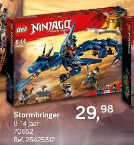 Aanbiedingen Stormbringer - Lego - Geldig van 16/10/2018 tot 11/12/2018 bij Supra Bazar