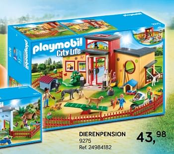 Aanbiedingen Dierenpension - Playmobil - Geldig van 16/10/2018 tot 11/12/2018 bij Supra Bazar