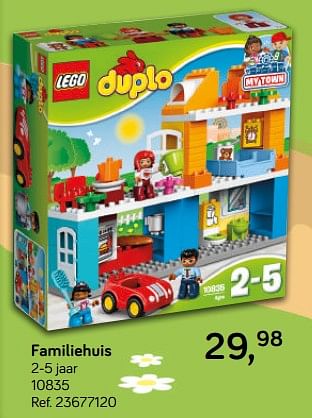 Aanbiedingen Familiehuis - Lego - Geldig van 16/10/2018 tot 11/12/2018 bij Supra Bazar
