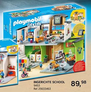 Aanbiedingen Ingerichte school - Playmobil - Geldig van 16/10/2018 tot 11/12/2018 bij Supra Bazar