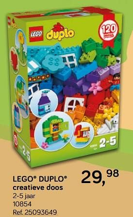 Aanbiedingen Lego duplo creatieve doos - Lego - Geldig van 16/10/2018 tot 11/12/2018 bij Supra Bazar