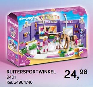 Aanbiedingen Ruitersportwinkel - Playmobil - Geldig van 16/10/2018 tot 11/12/2018 bij Supra Bazar