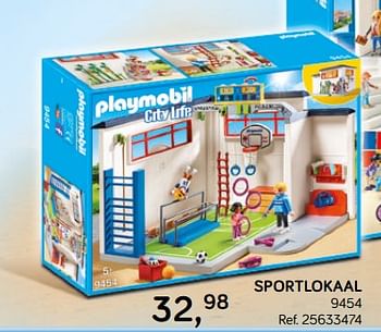 Aanbiedingen Sportlokaal - Playmobil - Geldig van 16/10/2018 tot 11/12/2018 bij Supra Bazar