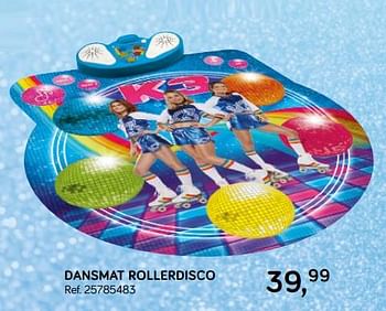 Aanbiedingen Dansmat rollerdisco - Studio 100 - Geldig van 16/10/2018 tot 11/12/2018 bij Supra Bazar