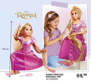 Aanbiedingen Disney princess rapunzel pop - Disney - Geldig van 16/10/2018 tot 11/12/2018 bij Supra Bazar