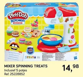 Aanbiedingen Mixer spinning treats - Hasbro - Geldig van 16/10/2018 tot 11/12/2018 bij Supra Bazar