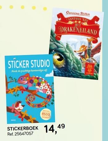 Aanbiedingen Stickerboek - Huismerk - Supra Bazar - Geldig van 16/10/2018 tot 11/12/2018 bij Supra Bazar