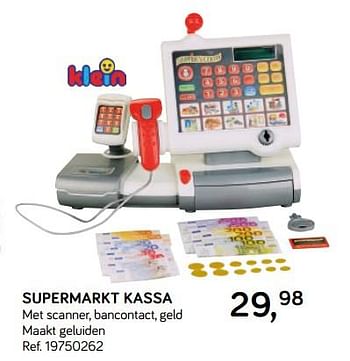 Aanbiedingen Supermarkt kassa - Theo Klein - Geldig van 16/10/2018 tot 11/12/2018 bij Supra Bazar