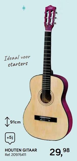 Aanbiedingen Houten gitaar - Huismerk - Supra Bazar - Geldig van 16/10/2018 tot 11/12/2018 bij Supra Bazar