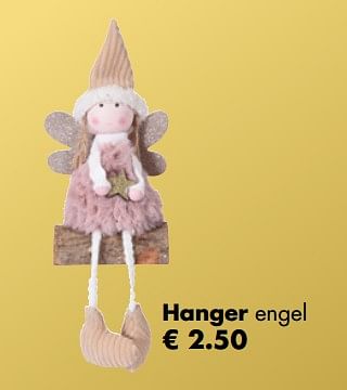 Aanbiedingen Hanger engel - Huismerk - Multi Bazar - Geldig van 05/11/2018 tot 25/12/2018 bij Multi Bazar