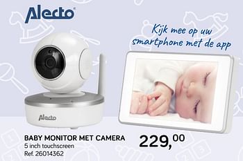 Aanbiedingen Alecto baby monitor met camera - Alecto - Geldig van 06/11/2018 tot 11/12/2018 bij Supra Bazar
