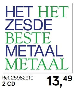 Aanbiedingen Het het zesde beste metaal metaal - Huismerk - Supra Bazar - Geldig van 06/11/2018 tot 11/12/2018 bij Supra Bazar