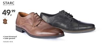 Aanbiedingen Heren schoenen - Starc Quality shoe wear - Geldig van 09/11/2018 tot 25/11/2018 bij Bristol