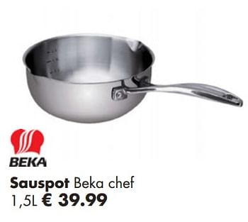 Aanbiedingen Sauspot beka chef - Beka - Geldig van 25/11/2018 tot 15/12/2018 bij Multi Bazar