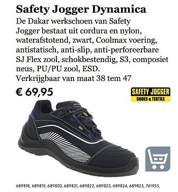 Aanbiedingen Safety jogger dynamica - Safety Jogger - Geldig van 18/02/2019 tot 31/03/2019 bij Multi Bazar
