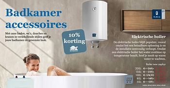Aanbiedingen Elektrische boiler - Van Marcke - Geldig van 18/02/2019 tot 31/03/2019 bij Multi Bazar