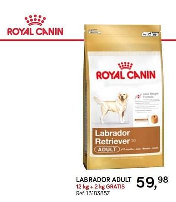 Aanbiedingen Labrador adult - Royal Canin - Geldig van 19/02/2019 tot 19/03/2019 bij Supra Bazar