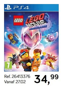 Aanbiedingen The lego movie - Warner Bros. - Geldig van 19/02/2019 tot 19/03/2019 bij Supra Bazar