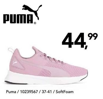 Aanbiedingen Sportschoen puma flyer runner softfoam - Puma - Geldig van 08/03/2019 tot 31/03/2019 bij Bristol