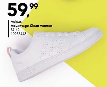 Aanbiedingen Sneaker adidas advantage clean women - Adidas - Geldig van 08/03/2019 tot 31/03/2019 bij Bristol