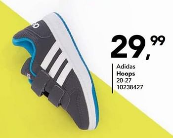 Aanbiedingen Sneaker adidas hoops - Adidas - Geldig van 08/03/2019 tot 31/03/2019 bij Bristol
