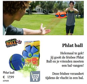 Aanbiedingen Phlat ball - Phlat Ball - Geldig van 05/03/2019 tot 31/05/2019 bij Multi Bazar
