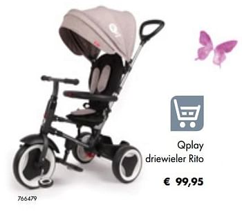 Aanbiedingen Qplay driewieler rito - Qplay - Geldig van 05/03/2019 tot 31/05/2019 bij Multi Bazar