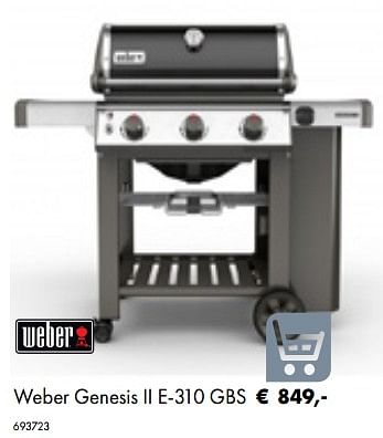 Aanbiedingen Weber genesis ii e-310 gbs - Weber - Geldig van 05/03/2019 tot 31/05/2019 bij Multi Bazar