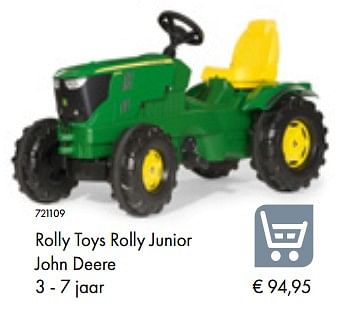 Aanbiedingen Rolly toys rolly junior john deere - Rolly toys - Geldig van 05/03/2019 tot 31/05/2019 bij Multi Bazar