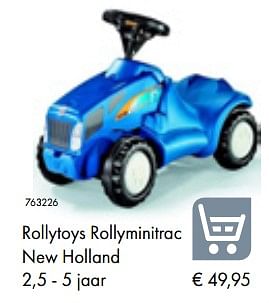 Aanbiedingen Rollytoys rollyminitrac new holland - Rolly toys - Geldig van 05/03/2019 tot 31/05/2019 bij Multi Bazar