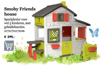Aanbiedingen Smoby friends house - Smoby - Geldig van 05/03/2019 tot 31/05/2019 bij Multi Bazar