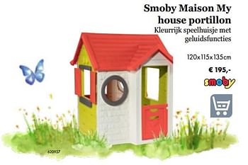 Aanbiedingen Smoby maison my house portillon - Smoby - Geldig van 05/03/2019 tot 31/05/2019 bij Multi Bazar