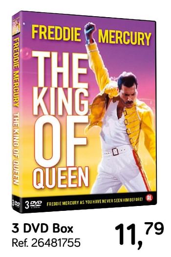 Aanbiedingen Freddie mercury - the king of queen as you have never seen him before - Huismerk - Supra Bazar - Geldig van 19/03/2019 tot 16/04/2019 bij Supra Bazar