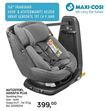 Aanbiedingen Autostoel axissfix plus - Maxi-cosi - Geldig van 19/03/2019 tot 16/04/2019 bij Supra Bazar