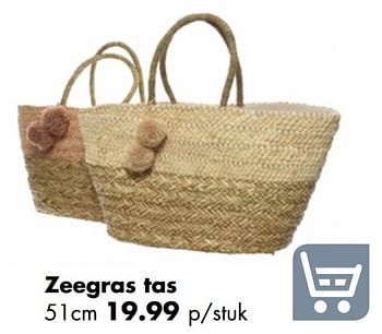 Aanbiedingen Zeegras tas - Huismerk - Multi Bazar - Geldig van 01/04/2019 tot 22/04/2019 bij Multi Bazar