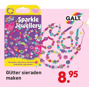 Aanbiedingen Glitter sieraden maken - Galt - Geldig van 08/04/2019 tot 08/05/2019 bij Europoint