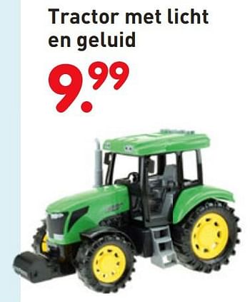 Aanbiedingen Tractor met licht en geluid - Huismerk - Europoint - Geldig van 08/04/2019 tot 08/05/2019 bij Europoint