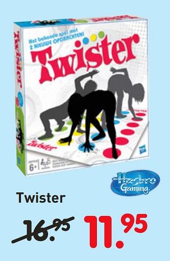 Aanbiedingen Twister - Hasbro - Geldig van 08/04/2019 tot 08/05/2019 bij Europoint