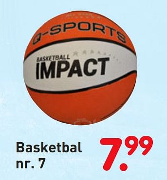 Aanbiedingen Basketbal nr. 7 - Huismerk - Europoint - Geldig van 08/04/2019 tot 08/05/2019 bij Europoint