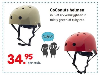Aanbiedingen Coconuts helmen - Co&amp;Co - Geldig van 08/04/2019 tot 08/05/2019 bij Europoint