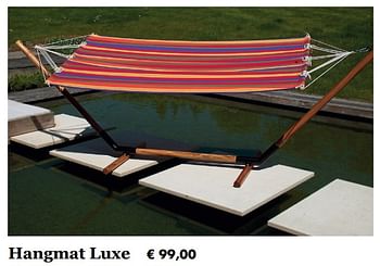 Aanbiedingen Hangmat luxe - Huismerk - Europoint - Geldig van 08/04/2019 tot 08/05/2019 bij Europoint