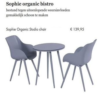Aanbiedingen Sophie organic studio chair - Huismerk - Europoint - Geldig van 08/04/2019 tot 08/05/2019 bij Europoint