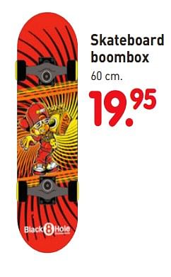 Aanbiedingen Skateboard boombox - Black Hole - Geldig van 08/04/2019 tot 08/05/2019 bij Europoint
