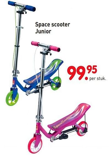 Aanbiedingen Space scooter junior - SpaceScooter - Geldig van 08/04/2019 tot 08/05/2019 bij Europoint